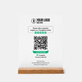 Code QR des avis Trustpilot Évaluez Mon Entreprise (Recto)