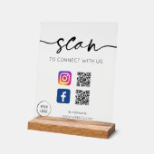 Code QR des médias sociaux (Angle)