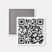 Code QR des personnes anti-Nosy | Aimant drôle (Recto/Verso)