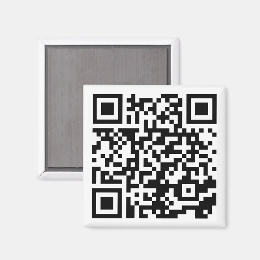 Code QR des personnes anti-Nosy | Aimant drôle (Recto/Verso)