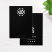 Code QR du détenteur de l'écran d'oreille du logo (Bureau)