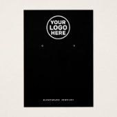 Code QR du détenteur de l'écran d'oreille du logo  (Devant)