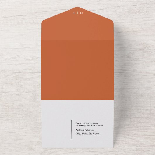 Code QR du Faire-part de mariage photo (Dehors)