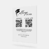 Code QR du fonds de bourses d'études pour le lycée (Angle)