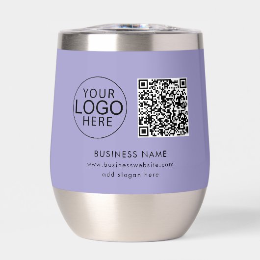 Code QR du logo d'entreprise pour la promotion des (Avant)