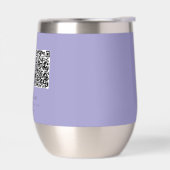 Code QR du logo d'entreprise pour la promotion des (Gauche)