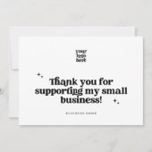 Code QR du Merci Super d'entreprise rétroactif (Devant)