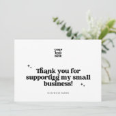 Code QR du Merci Super d'entreprise rétroactif (Debout devant)