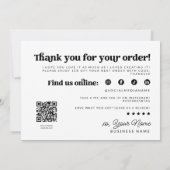 Code QR du Merci Super d'entreprise rétroactif (Dos)