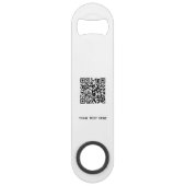 Code QR Entreprise avec Logo et Texte (Dos)