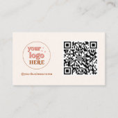 Code QR esthétique Petits Cartes de visite (Devant)