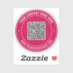 Code QR et Sticker de texte personnalisé Choisir l