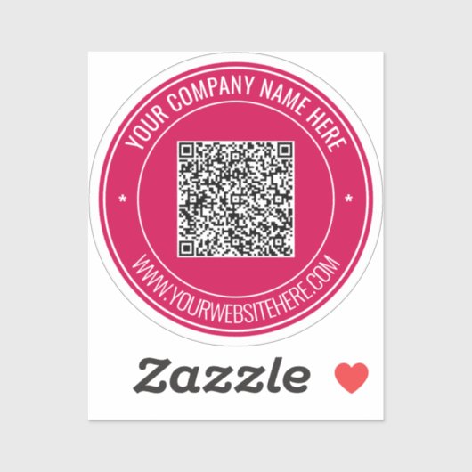 Code QR et Sticker de texte personnalisé Choisir l (Feuille)