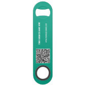 Code QR et touche de barre d'activité de texte per (Devant)