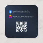 Code QR | Étiquette de vêtement Prix Étiquette sus (Dos)