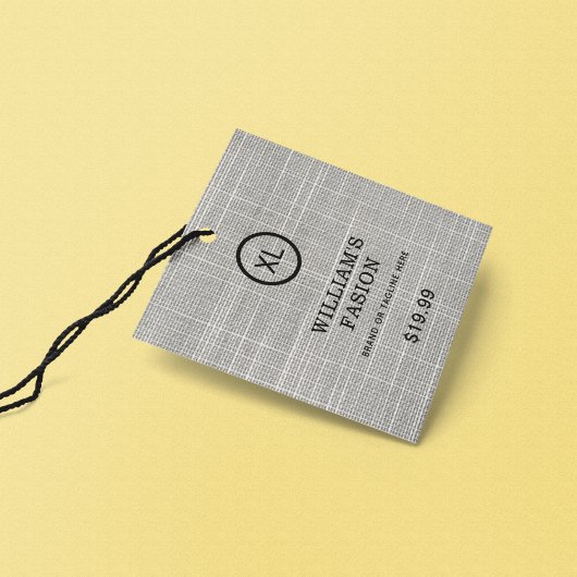 Code QR | Étiquette de vêtement Prix Étiquette sus