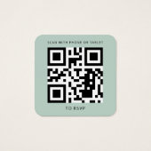 Code QR Éucalyptus Tournesol pour site web de mari (Dos)