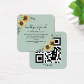 Code QR Éucalyptus Tournesol pour site web de mari (Bureau)
