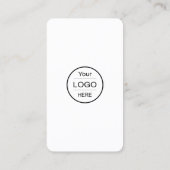 Code QR Facebook Instagram | carte de visite rose (Dos)
