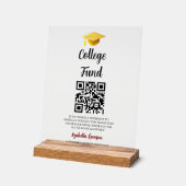 Code QR Fête de fin d'études Fonds universitaire D (Angle)