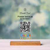 Code QR Google Scan pour laisser un avis (Neutre)