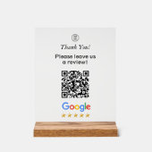 Code QR Google Scan pour laisser un avis (Recto)