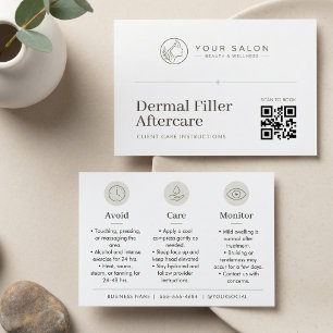 Code QR Guide de soins pour les produits de comble
