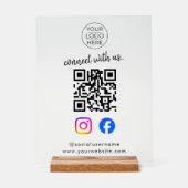 Code QR Instagram pour les entreprises (Recto)