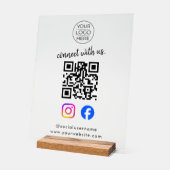 Code QR Instagram pour les entreprises (Angle)
