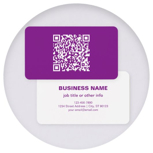 Code QR instantané avec l'URL de votre site web |