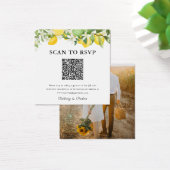 Code QR Lemon Limes Photo Réponse Mariage (Bureau)