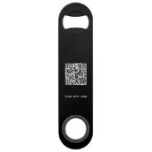 Code QR Logo Avec Texte Entreprise (Dos)