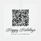 Code QR Logo d'entreprise Ornement en métal de Noë (Recto)