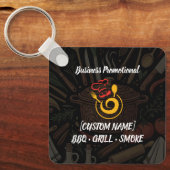 Code QR Logo Porte-clés Promotionnel pour Entrepri (Recto)