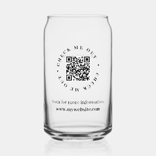 Code QR Lunettes de boisson professionnelles