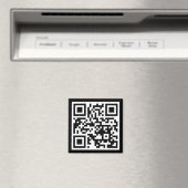 Code QR - Magnet Carré uniquement (In Situ (Lave-vaisselle))