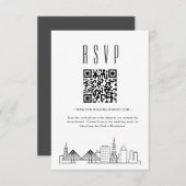 Code QR Mariage Charleston RSVP (Devant / Derrière)