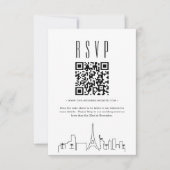 Code QR Mariage Las Vegas RSVP (Devant)