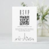 Code QR Mariage Las Vegas RSVP (Debout devant)