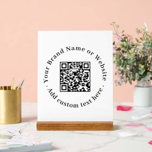 Code QR minimal | Nettoyer la promotion personnali (Mariage)