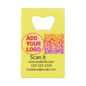 Code QR minimal simple ajouter logo scanner nom du (Devant)