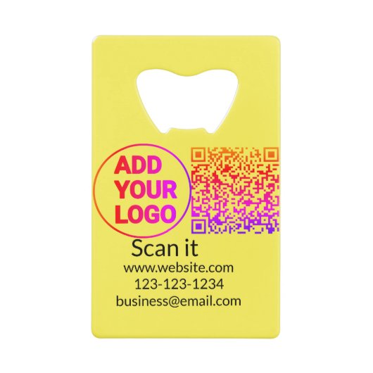 Code QR minimal simple ajouter logo scanner nom du (Devant)