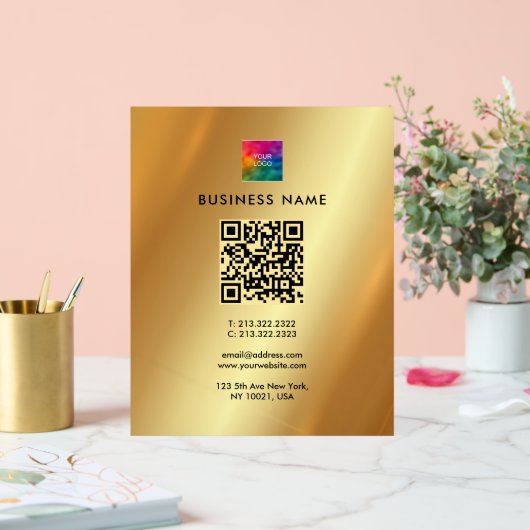 Code QR Moderne Élégant Téléchargez Votre Logo sur (Mariage)
