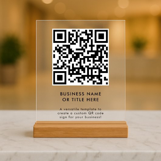 Code QR | Moderne Minimaliste Nettoyant Simple