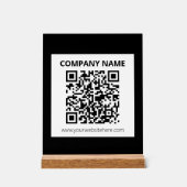 Code QR modifiable et conception simple personnali (Recto)