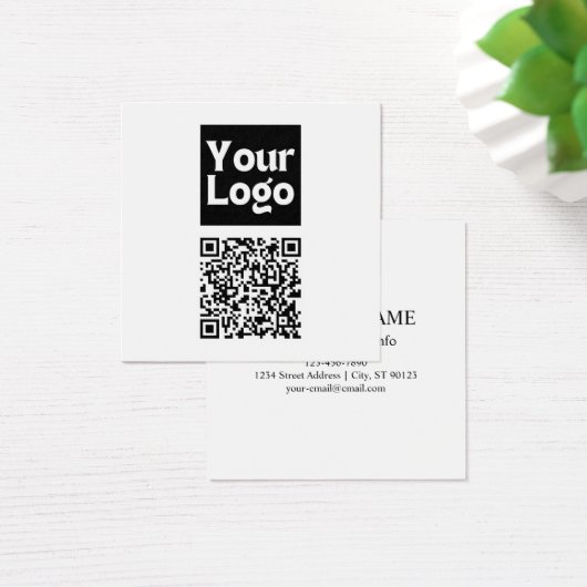 Code QR modifiable et logo ou image de votre entre (Bureau)