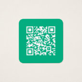 Code QR modifiable Générez le vôtre | Vert sarcel (Devant)