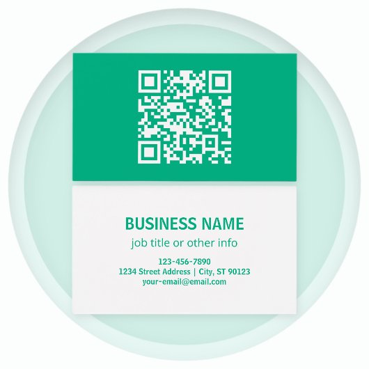 Code QR modifiable Générez le vôtre | Vert sarcel