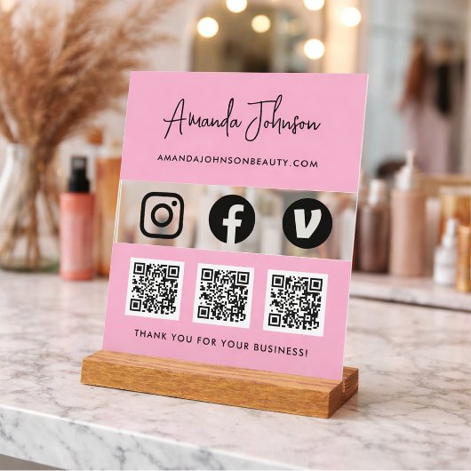 Code QR multiple Méthode de paiement des médias so