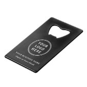 Code QR noir promotionnel de logo d'entreprise (Devant Angle)